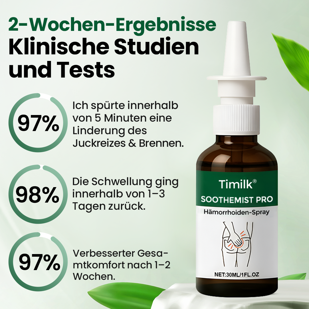 Timilk® SootheMist PRO Hämorrhoiden-Spray🔥
