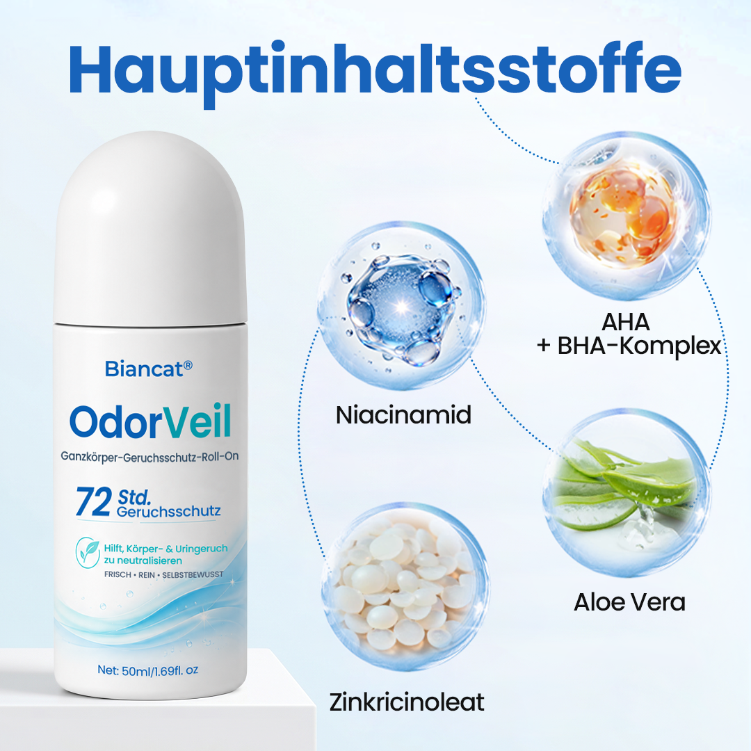 Biancat® OdorVeil Ganzkörper-Geruchsschutz-Roll-On