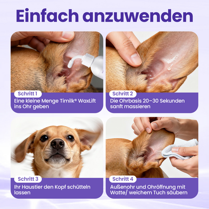 Timilk® WaxLift Haustier-Ohrenreinigungslösung 🔥