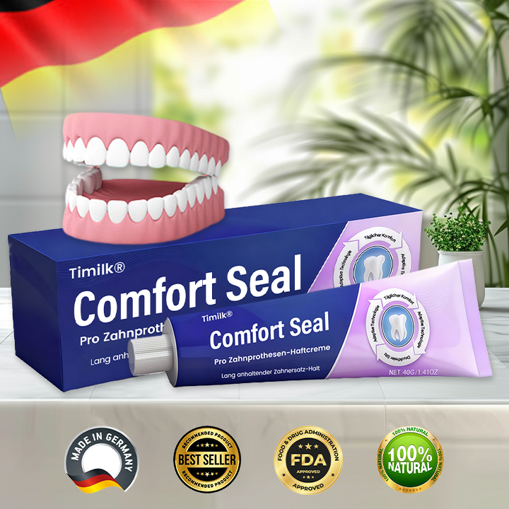Timilk® Comfort Seal Pro Zahnprothesen-Haftcreme 🦷✨