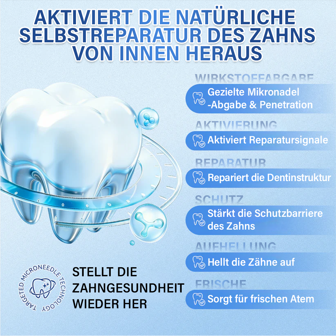 (NEW)Ceoerty® Zahn- und Zahnfleischpflege – schnell lösliches Mikronadel-Pflaster✨ (𝟓-𝐢𝐧-𝟏 💎 𝐙𝐚𝐡𝐧𝐬𝐜𝐡𝐦𝐞𝐥𝐳 & 𝐃𝐞𝐧𝐭𝐢𝐧 𝐖𝐢𝐞𝐝𝐞𝐫𝐚𝐮𝐟𝐛𝐚𝐮𝐞𝐧 • 𝐙𝐚𝐡𝐧𝐟𝐥𝐞𝐢𝐬𝐜𝐡 𝐒𝐭ä𝐫𝐤𝐞𝐧 • 𝐙𝐚𝐡𝐧𝐬𝐭𝐞𝐢𝐧 & 𝐌𝐮𝐧𝐝𝐠𝐞𝐫𝐮𝐜𝐡 𝐁𝐞𝐬𝐞𝐢𝐭𝐢𝐠𝐞𝐧 • 𝐙ä𝐡𝐧𝐞 𝐀𝐮𝐟𝐡𝐞𝐥𝐥𝐞𝐧 • 𝐙𝐚𝐡𝐧𝐞𝐦𝐩𝐟𝐢𝐧𝐝𝐥𝐢𝐜𝐡𝐤𝐞𝐢𝐭 𝐒𝐭𝐨𝐩𝐩𝐞𝐧)