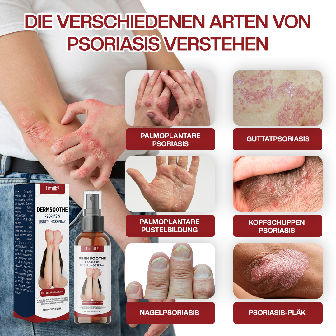 Timilk® DermSoothe Psoriasis-Linderungsspray 🔥