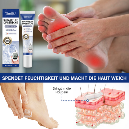 Timilk® SugarRelief Creme zur Behandlung von Diabetes