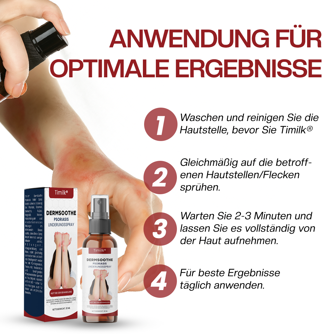 Timilk® DermSoothe Psoriasis-Linderungsspray 🔥