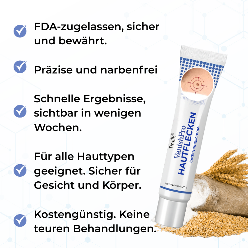 Timilk® VanishPro Hautflecken-Entfernungscreme