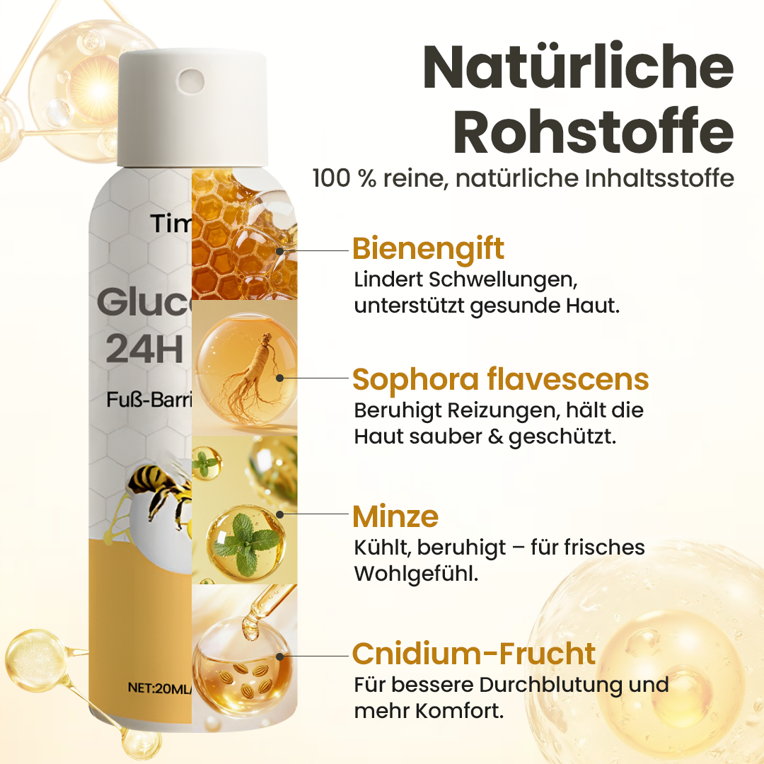 Timilk® GlucaVeil 24H Fuß-Barriere-Spray 🔥