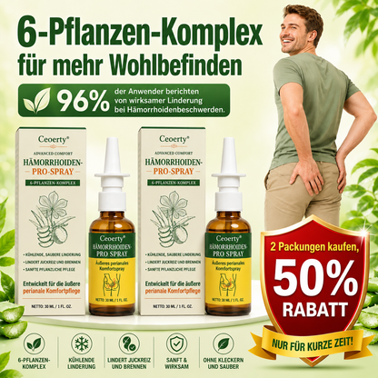 Ceoerty® Advanced Comfort Hämorrhoiden PRO Spray✨