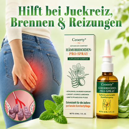 Ceoerty® Advanced Comfort Hämorrhoiden PRO Spray✨