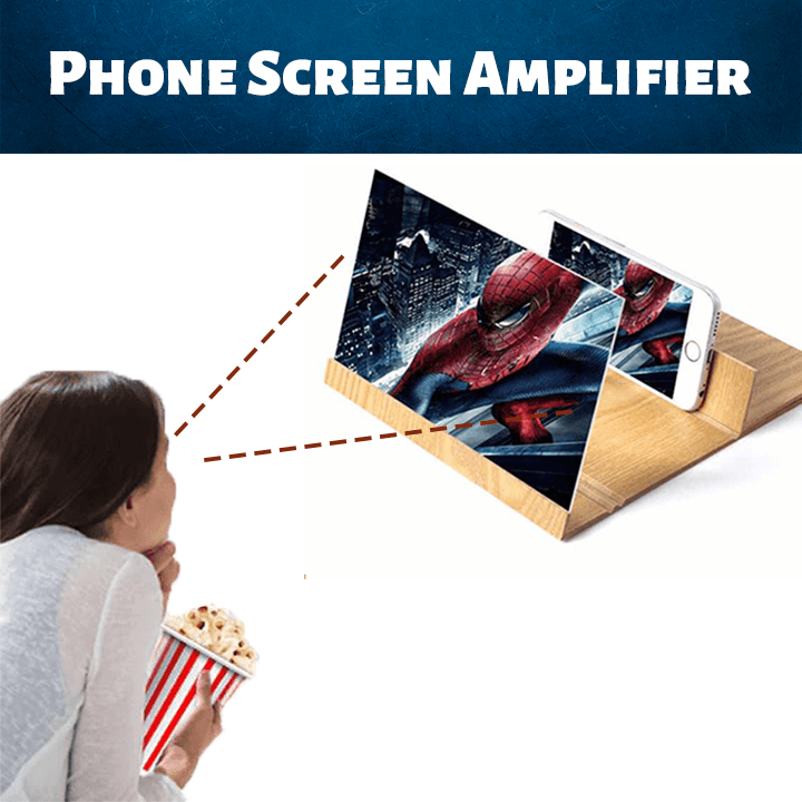 12-Zoll-Telefonbildschirm mit HD-Kino-Vergrößerung